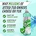 Oh Yuk Jetted Tub Cleaner for Jet Tubs, Bathtubs, Whirlpools, The Most Effective Jetted Tub Cleaner, Septic Safe, 32 Cleanings per Bottle - 1 Gallon