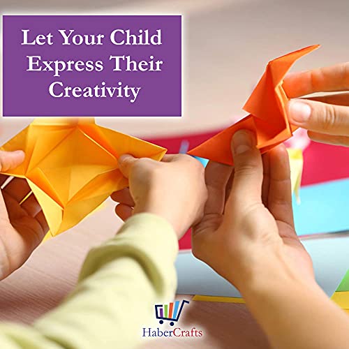 100 fogli di carta per origami, quadrati, piccoli