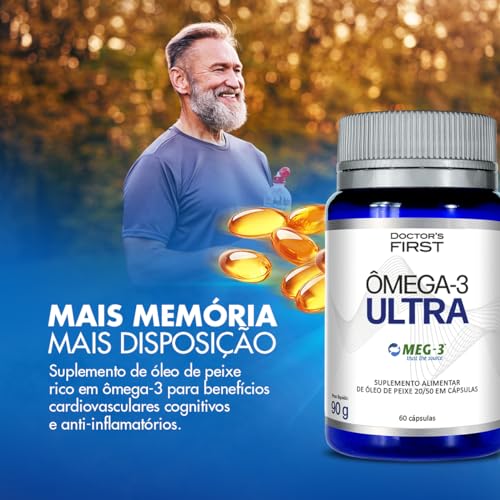 Omega 3 Ultra - 500DHA 200EPA - 60 Cápsulas