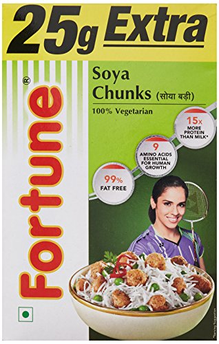 Fortune SOYA Chunks, 200 Grams (Extra 25 Grams) (B07DD824TJ) Amazon Price History, Amazon Price Tracker