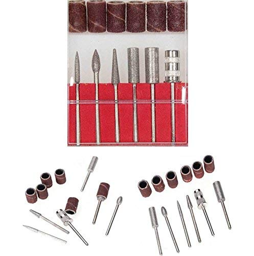Image of DIY Crafts Pack Of 6 Pcs Set, Design No# 5, Repair 6 - Pcs Tool Drill File Bit Buffer Acrylic Manicure Electric Machine DIY To (Pack Of 6 Pcs Set, Design No# 5)