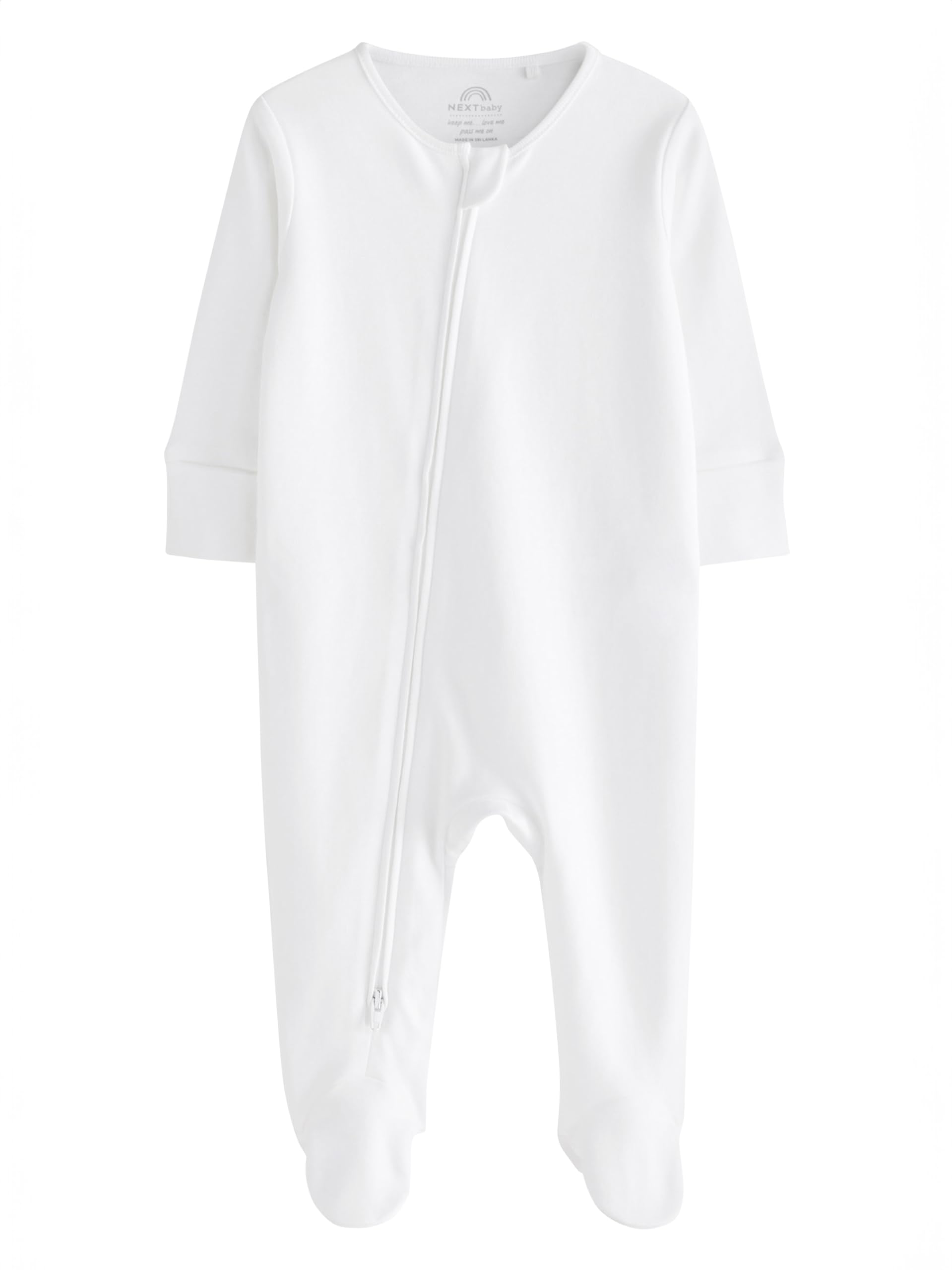 NEXT Bébé Dors-Bien Essentiel 100% Coton zippé pour bébé, Lot de 3