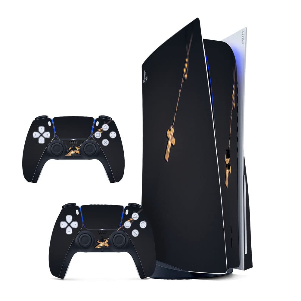 See full amazon price history chart for GADGETS WRAP Printed Vinyl Skin Sticker Decal for Sony PS5 PlayStation 5 Disc Edition Console & 2 Controller (Skin Only, Console & Controller not Included.) - Cross Locket Multicolor GADGETS WRAP Printed Vinyl Skin Sticker Decal for Sony PS5 PlayStation 5 Disc Edition Console & 2 Controller (Skin Only, Console & Controller not Included.) - Cross Locket Multicolor (B0BW3SS6SR) Amazon Price History, Amazon Price Tracker