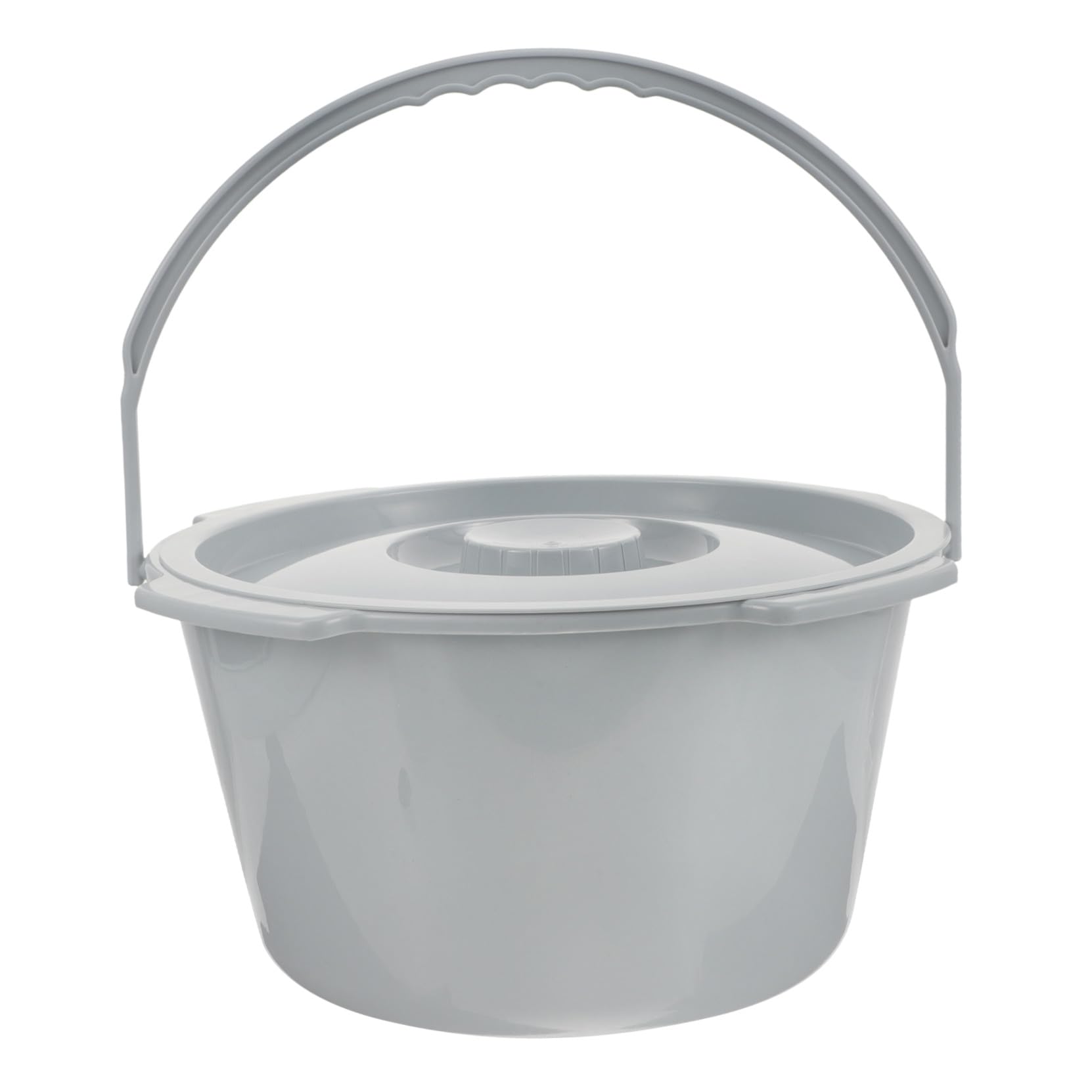 Sputacchiera per Anziani con Maniglia, Vaso da Notte Portatile in Plastica Resistente, Comodo Orinatoio Antiribaltamento per Donne Incinte e Adulti, per Uso Domestico