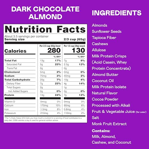 Image of Magic Spoon Dark Chocolate High Protein Granola - Low Sugar, 3 Pack