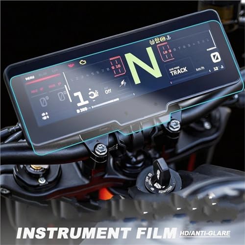 Protection d'écran de tableau de bord moto 990 R / RC R 2025 film anti-rayures