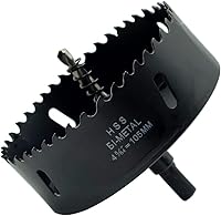 Vista 26 de Sierra perforadora Rannb de 3 pulgadas de diámetro para cortar agujeros en madera, plástico, paneles de yeso, metal delgado