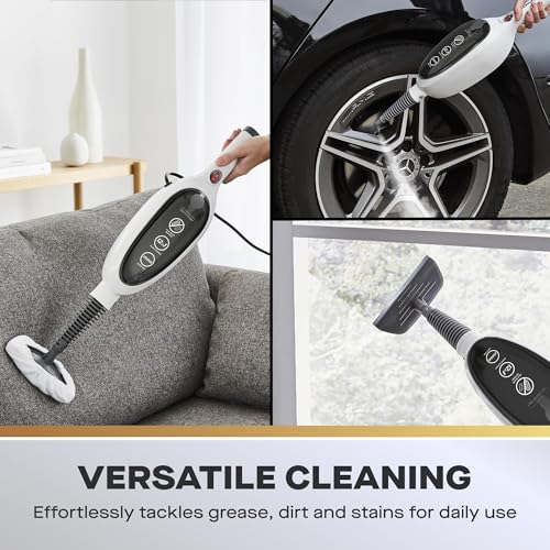 Daewoo 12 In 1 Steam Mop, Handheld, Easy-To-Use Swivel Head, Kills Bacteria, Corded, Overheat Protection, 1300W, Filled With Attachments For Multi-Purpose Use Around Your Home, Clothes And Car - Image 3