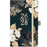 2026-2028 Monthly Pocket Planner/Calendar - Jan 2026 - Dec 2028(36 Months), 3 Year Monthly Planner 2026-2028, 6.4' x 3.8', 2 Bookmarks, Inner Pocket, Pen Holder, Perfect Organizer
