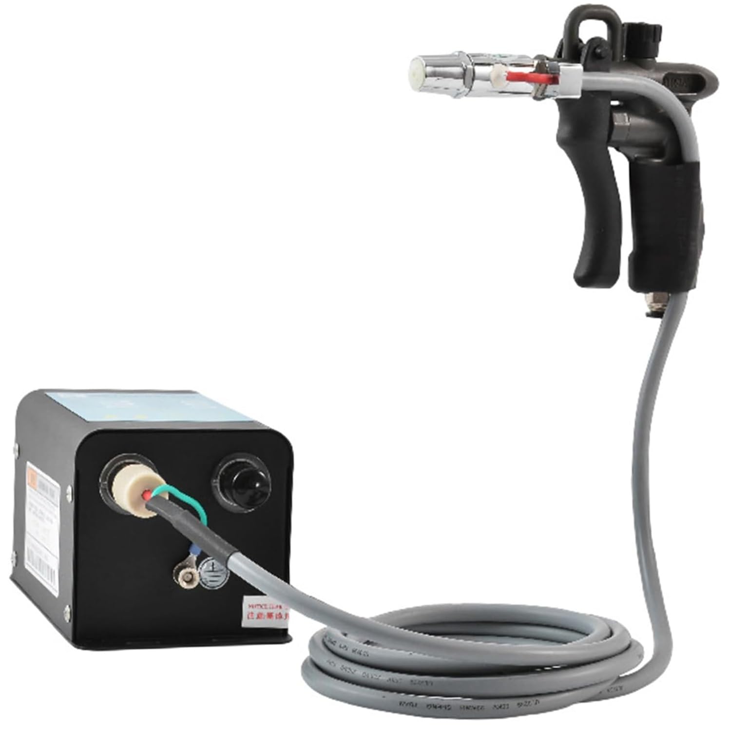 Eiwitany Upgraded Handheld Anti-Static Ion Air Gun, Adjustable Air Volume High-Voltage Static Eliminator, for Electronic Repair