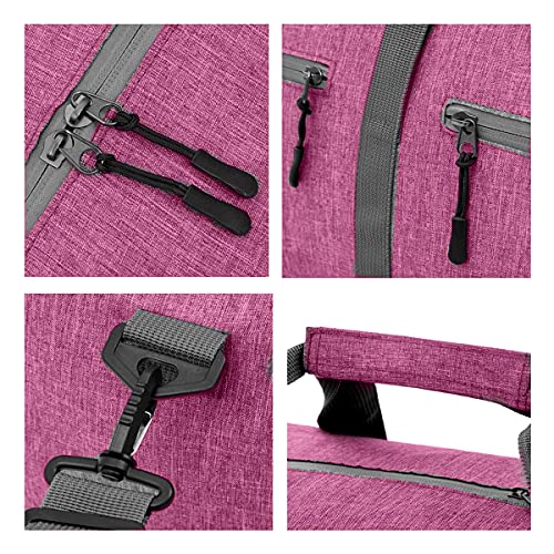 Duffel Bag 65L Packable Duffle Bag with Shoes Compartment Unisex Travel Bag Water-Resistant Duffle Bag