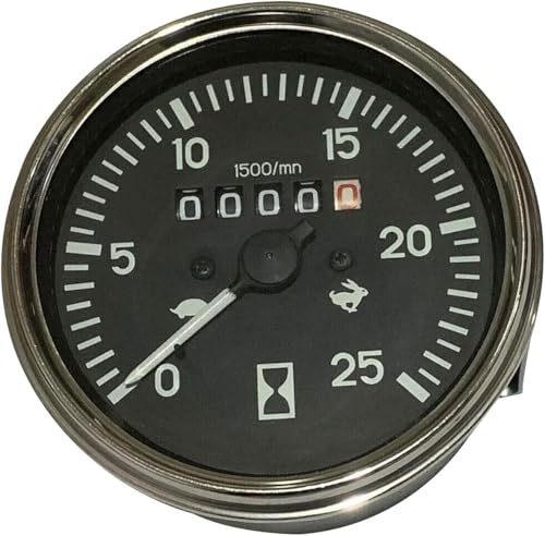 Bajato Medidor de tacómetro o calibre para Massey Ferguson Tractor 158 240 253 260 275 290 298 565 575 590 595 560
