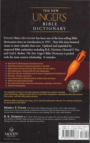 Image of The New Unger's Bible Dictionary