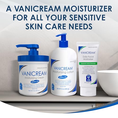 Vanicream Moisturizing Lotion, Body and Face Moisturizer, 16 Oz Pump - image 8