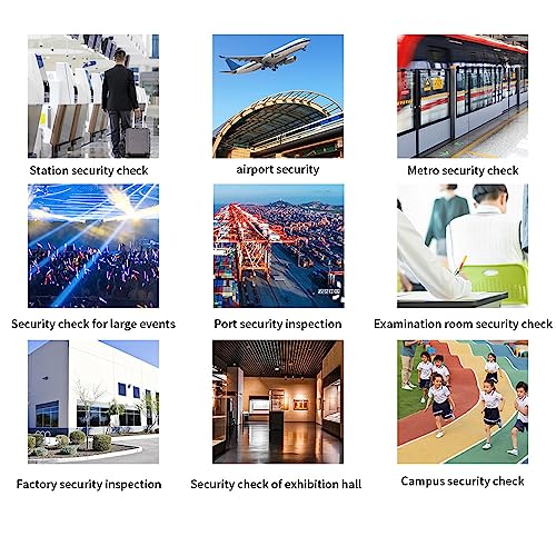 Detector De Metais Portátil Scanner De Alta Sensibilidade Profissional + Chaveiro CBRN20409