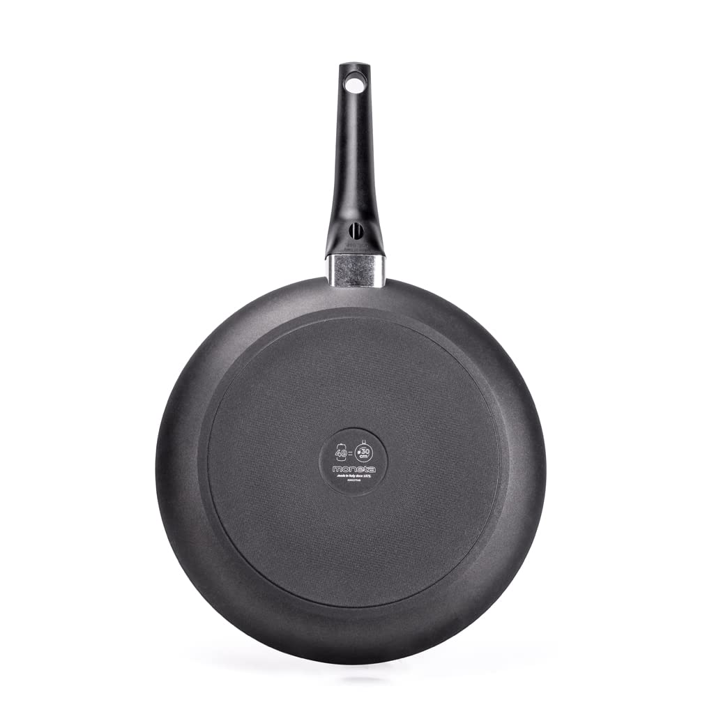 Moneta Futura Padella 30Cm, Rivestimento Naturale Finegres (No Pfas), Anche Per Induzione