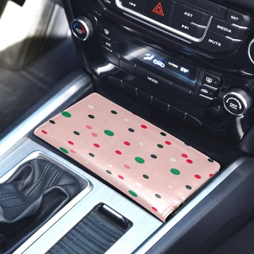 Organizador para auto de cuero miniatura 5