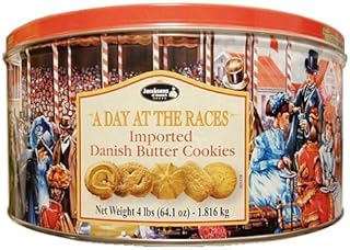 Jacobsens Imported Danish Butter Cookies 4lbs - A Day at the Races