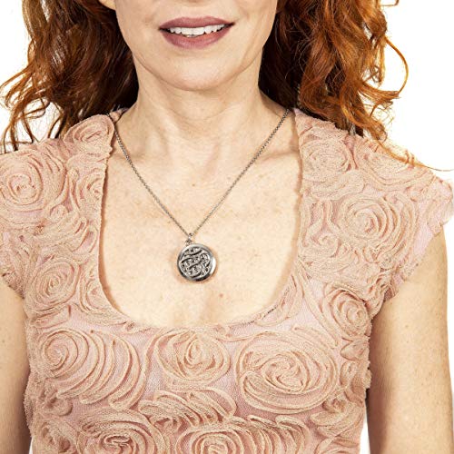 Collar difusor aromático esencias OM acero 24" cadena miniatura 6