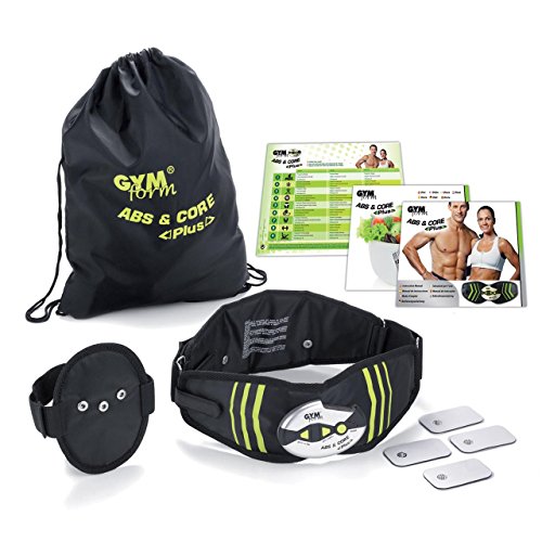Gymform VDPGYCSET0044 - Cintura elettro-stimolante ABS & Core Plus