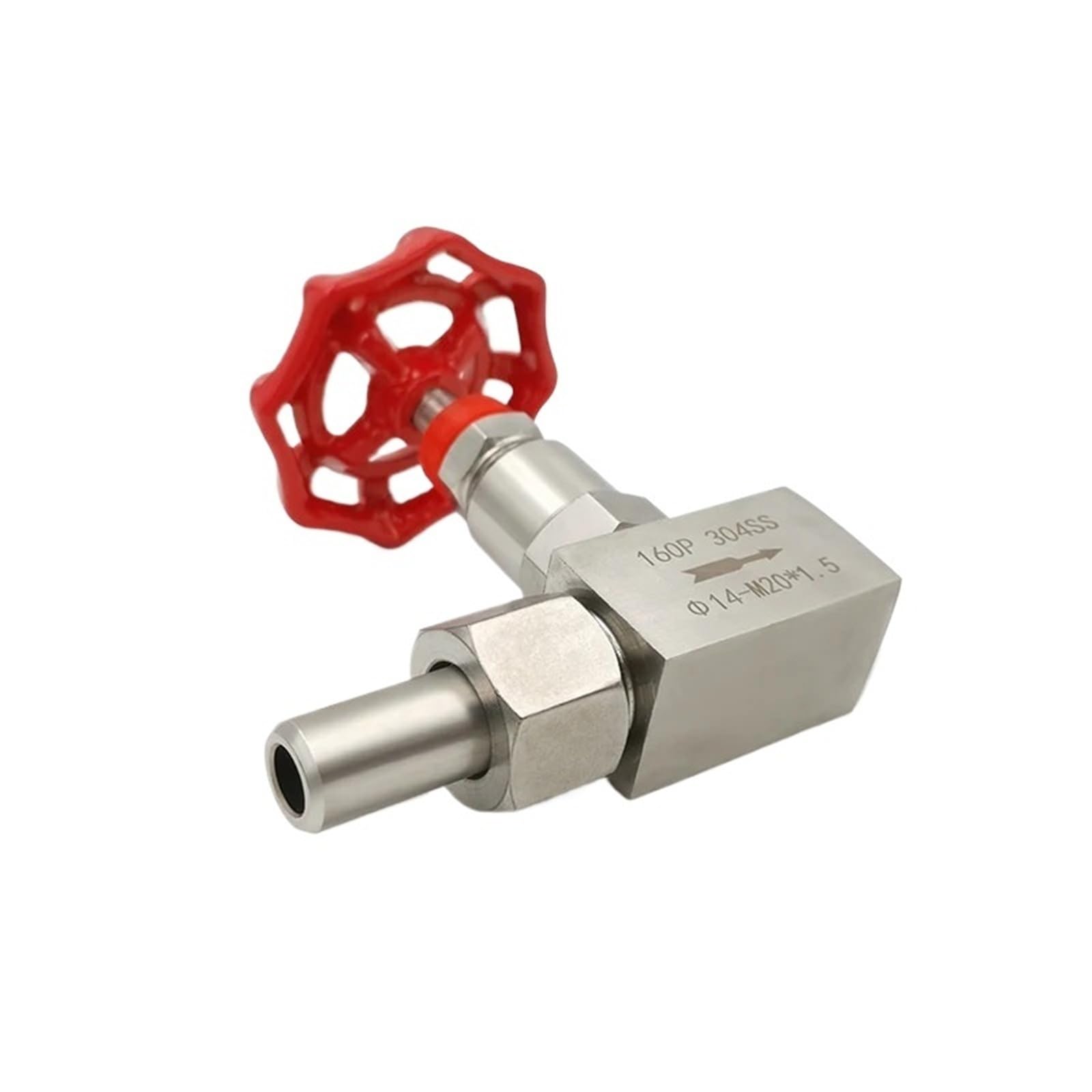 Válvula de aguja para fugas de alta presión DN15 acero inoxidable J21W-160P
