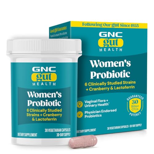 GNC Probiotic Solutions Women's, Multi-Strain, 30 Count, 30 Servings