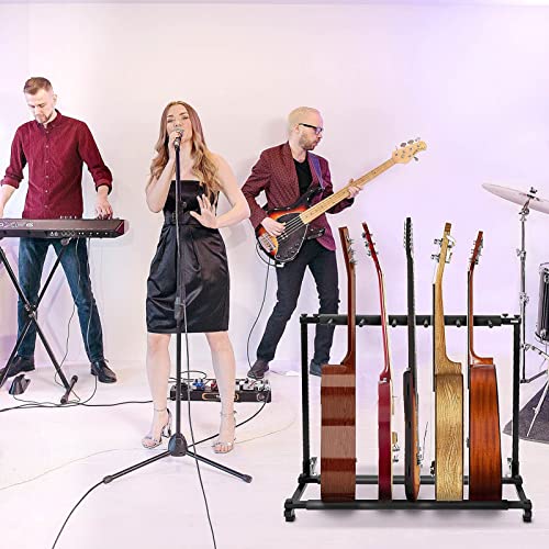 Ecoodisk Stand de Guitare Multiple Guitar Rack Holder Stand Electric Acoustic Bass Bass Rack Rackable Universal Fits… - Les Beatles, Paul McCartney, John Lennon, RIngo Starr, George Harrison Ecoodisk Stand de Guitare Multiple Guitar Rack Holder Stand Electric Acoustic Bass Bass Rack Rackable Universal Fits… – Image 8