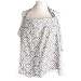 Nursing Cover with Sewn in Burp Cloth for Breastfeeding Infants - Free Matching Pouch- Best Apron Cover Up for Breast Feeding Babies - Covers Up Newborns in Public - Patented - Nappa Winner- Damask