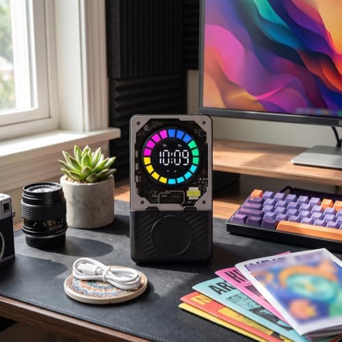 Naroote 5 in 1 BT Wireless Induction Speaker with Phone Stand - 3