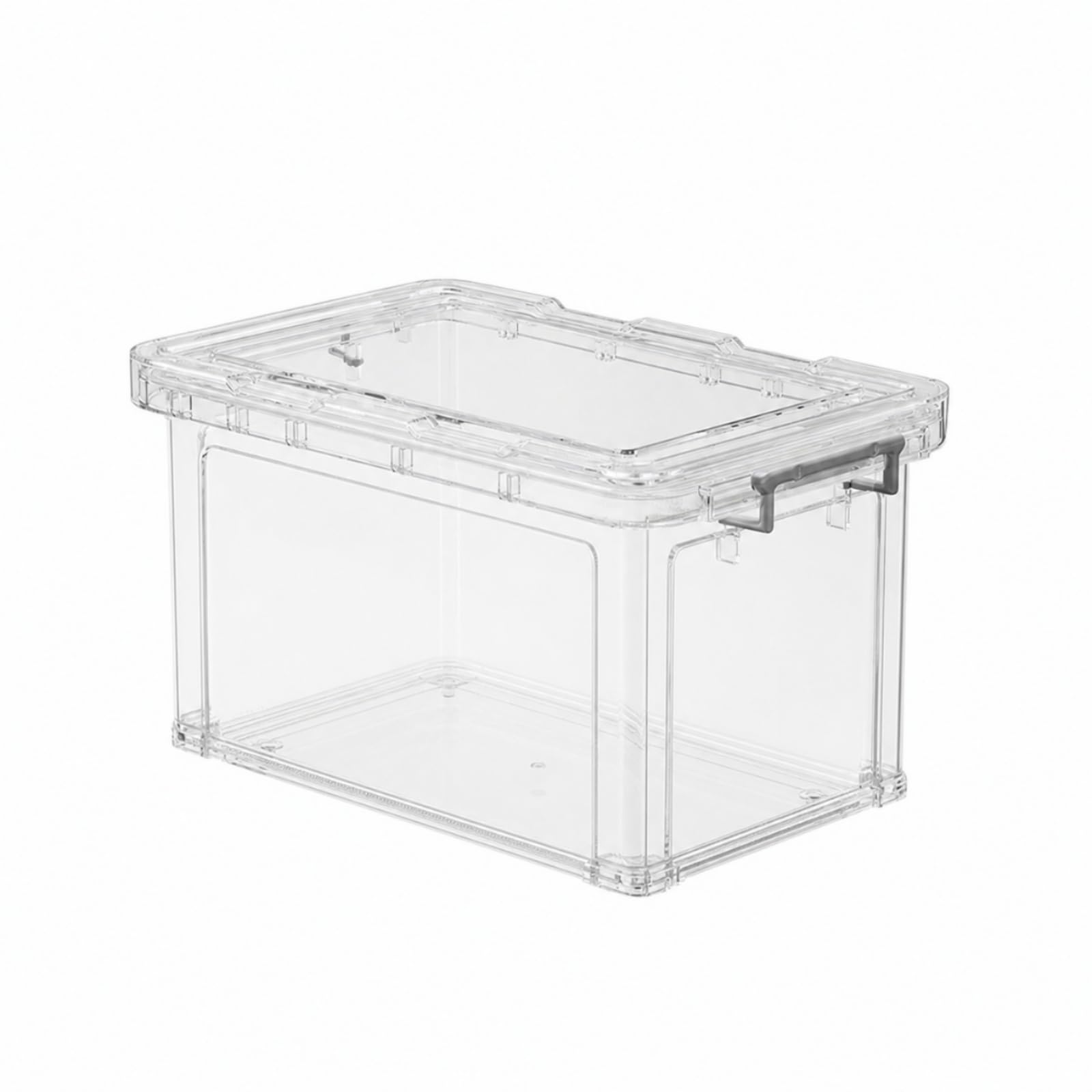 predolo Scatola Rettangolare Impilabile, Trasparente, 4XL 53x38x32.5cm