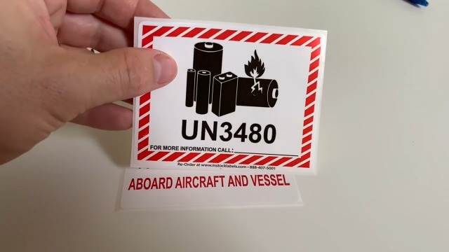 Amazon.com: 10pcs of Rectangle UN3480 Li-Ion Battery Without