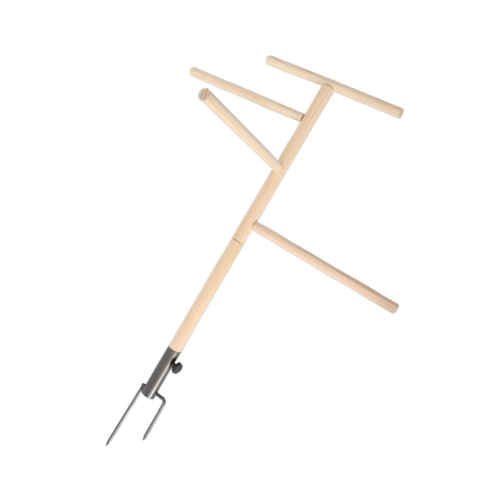Generic Soporte de Madera para Gallinero, Juguete Duradero para Percha de Pollo para Múltiples Aves de Corral, Soporte de Madera de Pino con Tapón de Hierro para Pollos Saludables, Loros