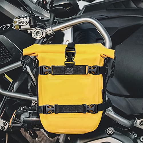 Bolsa para Defensas de Motocicleta Shkalacar, Bolsa Impermeable con Correa de Hombro, Alforja Lateral con Capacidad de 8L miniatura 3