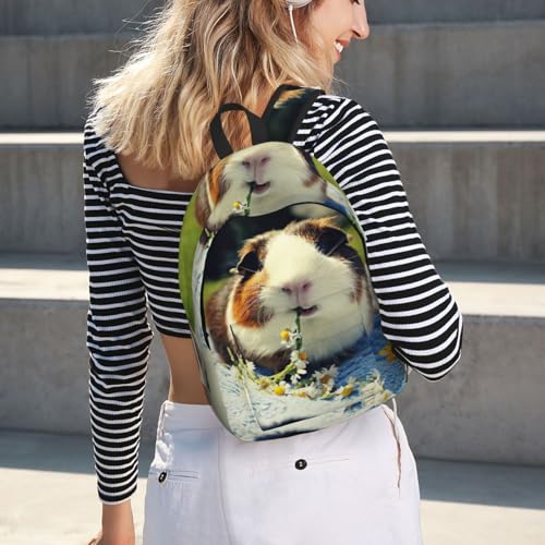 Mochila de día para fin de semana de conejillo de indias y portátil 7