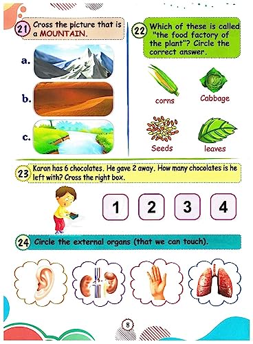 Image of GIKSO 100 Maths Puzzle and Brain Booster Activity Book Age 7+ (Set of 2 Brain Puzzle Books for Kids) | Includes 430+ Fun Brain Games and Activities for Kids Age 7 to 10 Years Old