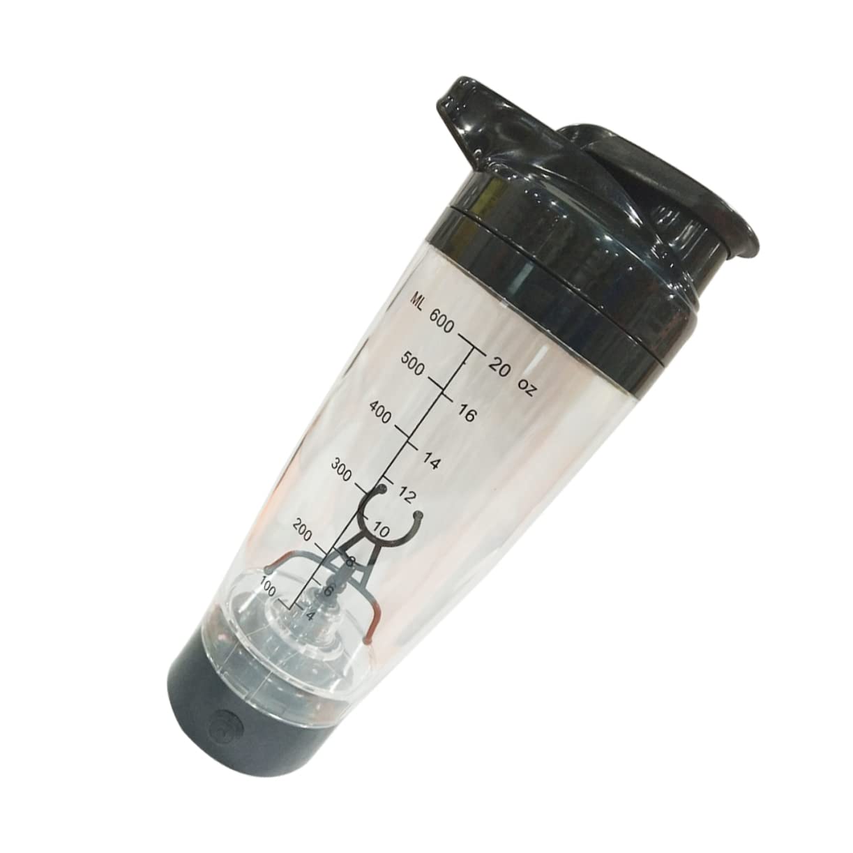 Shaker Protéine Électrique Bleu 600ml Mixeur Portable Pratique