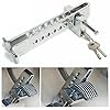 Auto Car Brake Clutch Pedal Lock Stainless Anti-Theft Strong Security UK #1