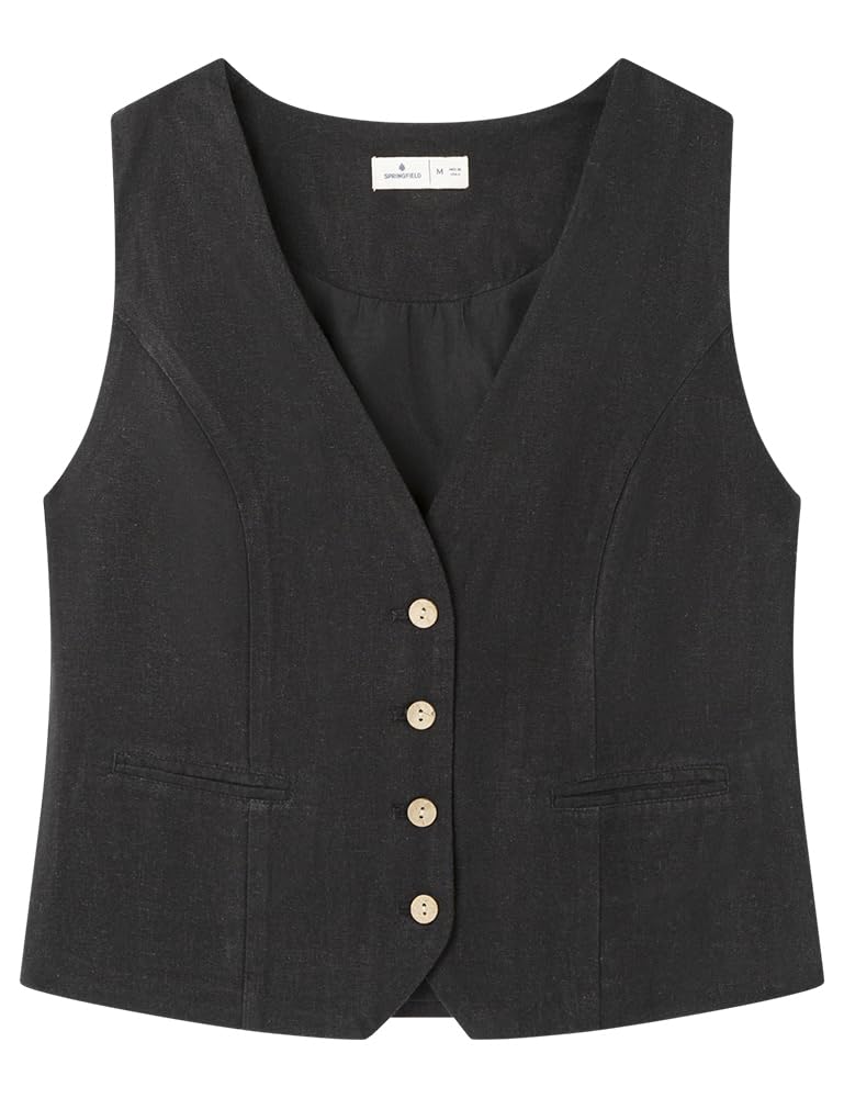 SPRINGFIELD Women's Vest Black M