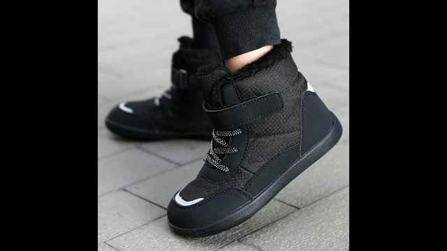 Amazon | [Shopyruder] スノーブーツ キッズ 滑らない 21cm 男の子