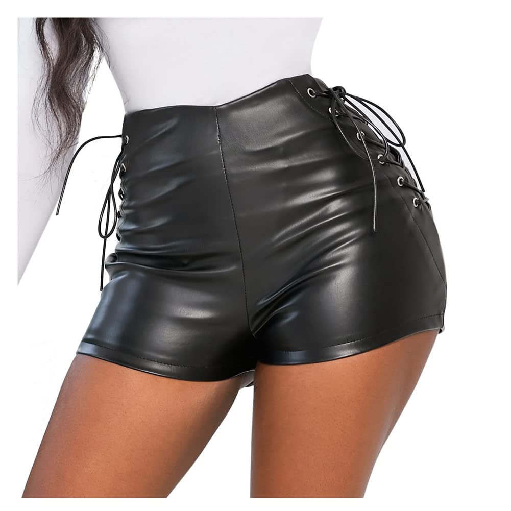 damen ledershorts