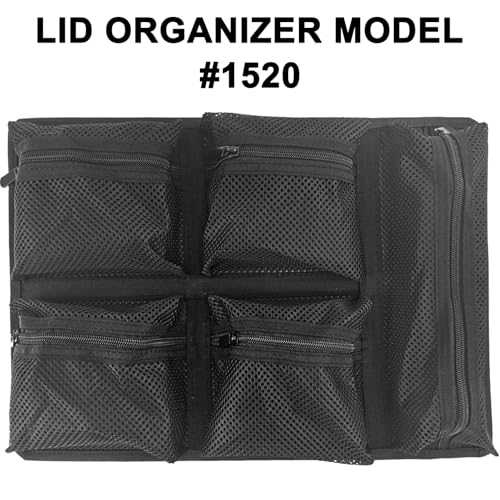 Organizador para tapa Pelican 1520 con 5 bolsillos de malla miniatura 3