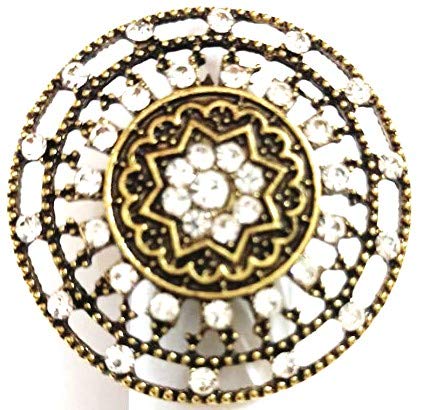 GenericGo Traders - Beautiful antique gold ring with rose gold bracelet combo