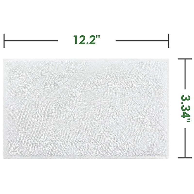 2 Juegos de Almohadillas de Repuesto for trapeador Mop Pad S3101 S7326 7688ANB 7688ANW Almohadilla de trapeador for Limpieza de Pisos