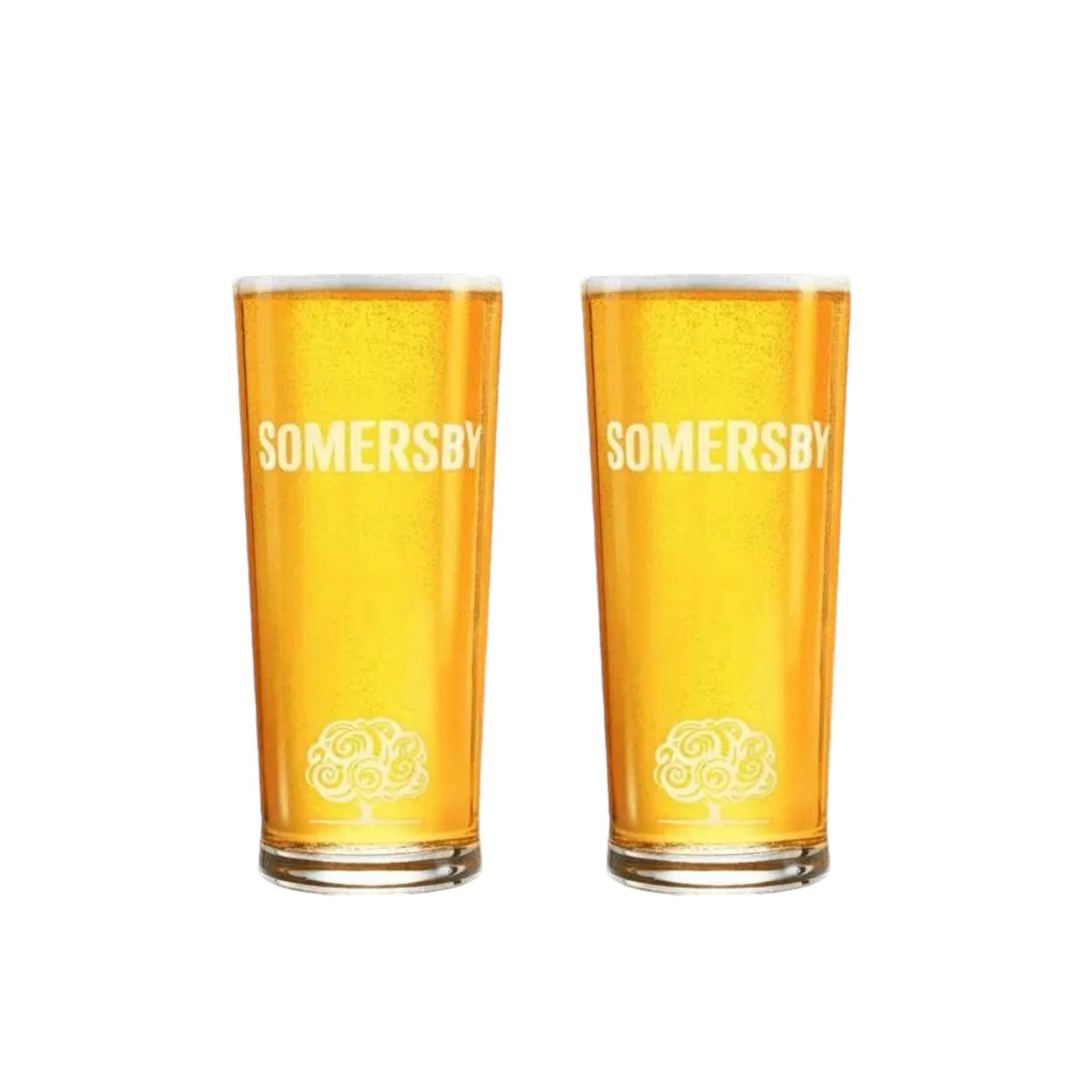 Laurie's Pub and Bar AccessoriesSomersby Cider Pint Glasses, Set of 2, 568 ml