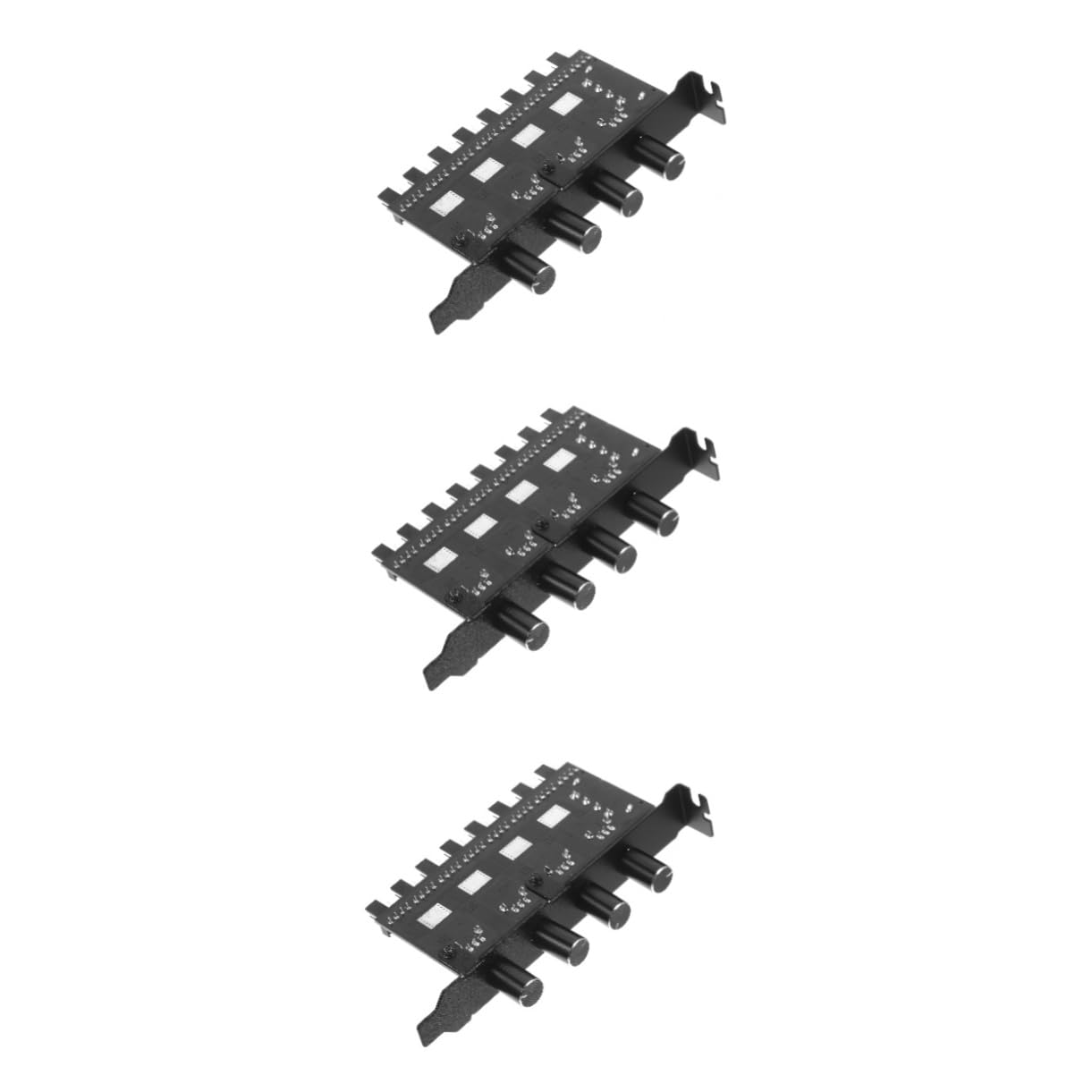 ARTIBETTER 3st Lüftersteuerung Lüfter-hub-controller Computer Kühler Hub Lüfterversorgung Lüfternabe Für Computerkühlung Fan-hub Für Desktop-computer Von Bürocomputern Leiterplatte