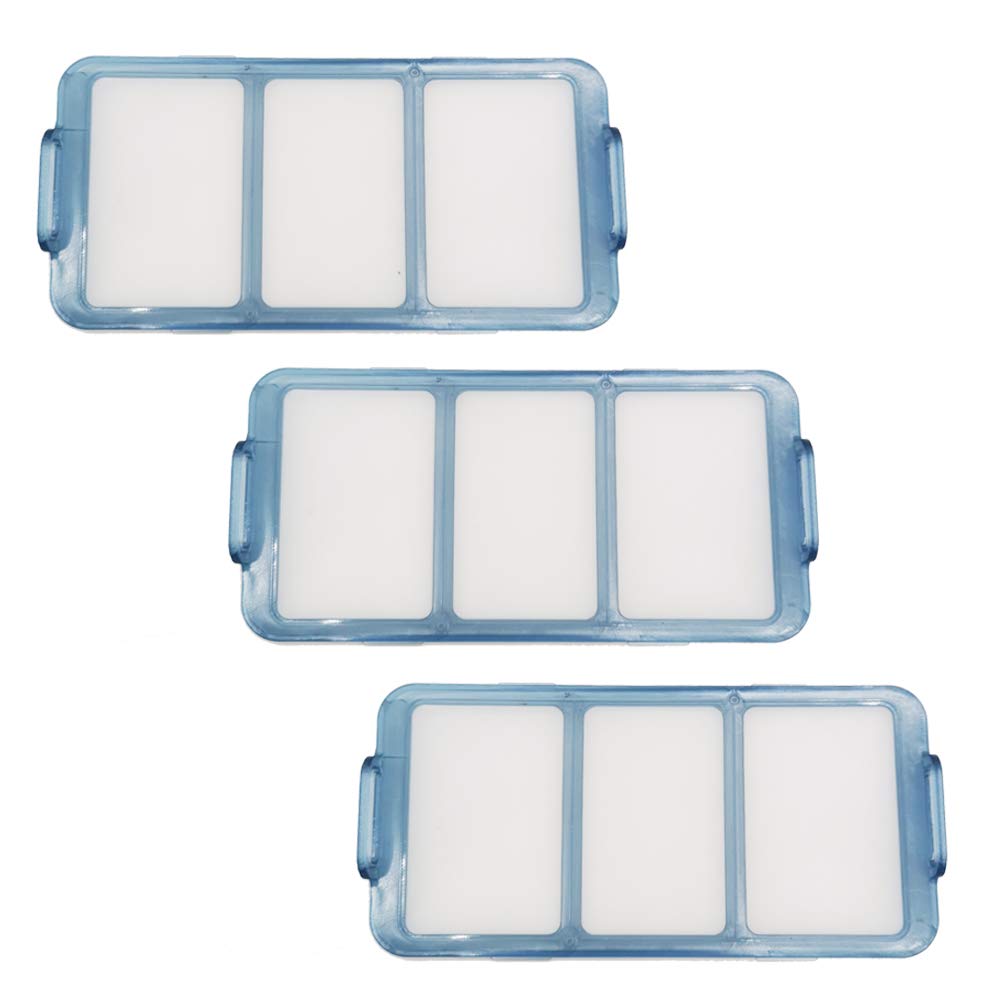 Jorllina Replacement Parts Compatible with RoboVac 11S, RoboVac 30, RoboVac 30C, RoboVac 15C, Robotic Vacuum Accessories Kit (3 Primary Filters)