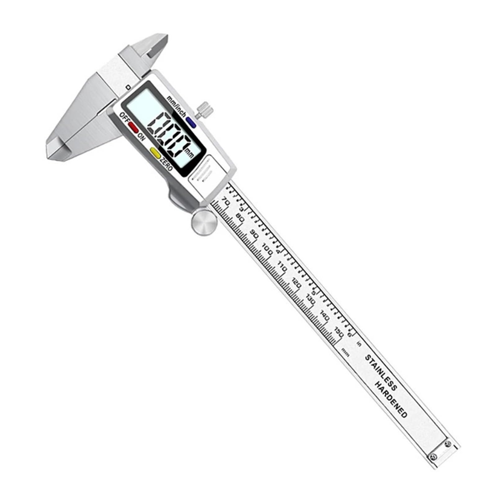 Bdayek One Color Vernier Calipers Measuring Tool Stainless Steel Digital Caliper 6 "150Mm Instrument Vernier Calipers