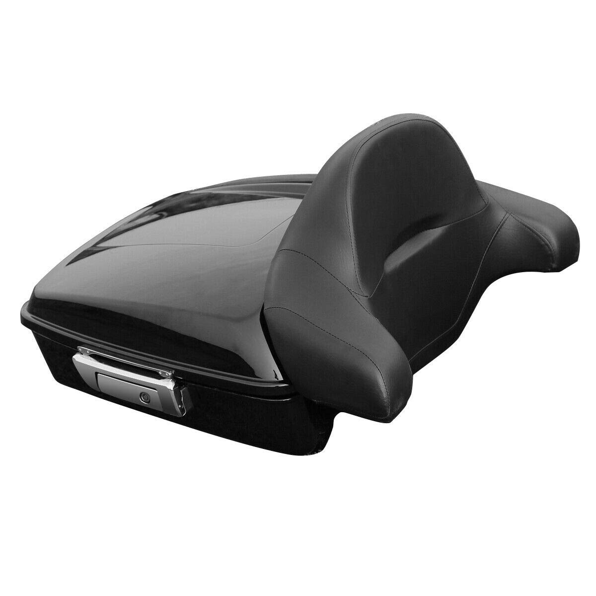 TCMT Chopped Tour Pack Trunk Backrest Base Plate Fit For Harley Tour Pak Touring CVO Road King Road Glide Street Glide Electra Glide 2014-2025