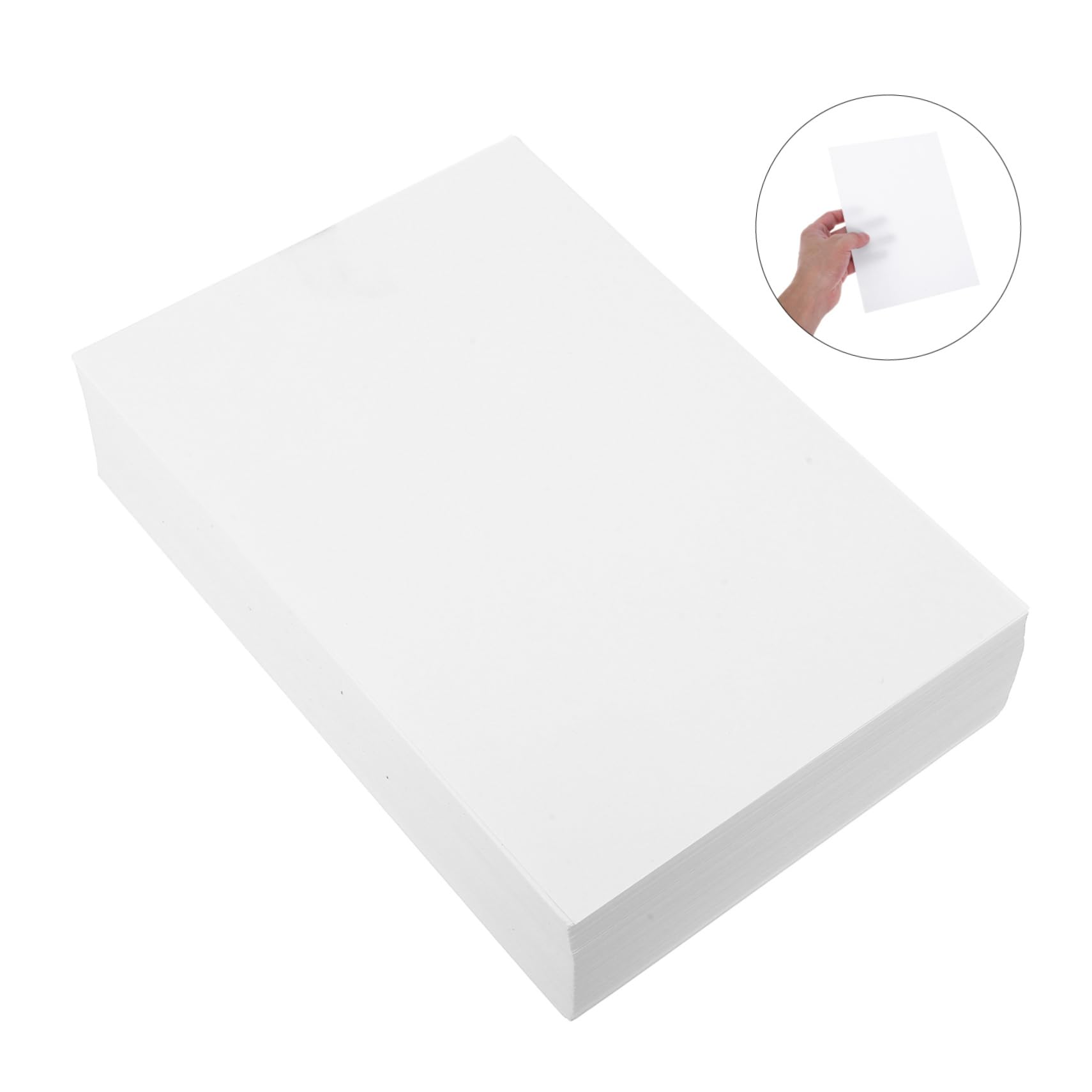 Papel para Impresora Estándar A5 500 Hojas Blanco 70g