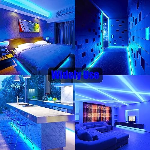 Image of Errol 5 Meter neon Light Strip | Flexible neon Lights for Decoration | Waterproof led Strip Lights | neon Strip Light for Customized Name | Rope Light for Indoor, Outdoor (Blue)